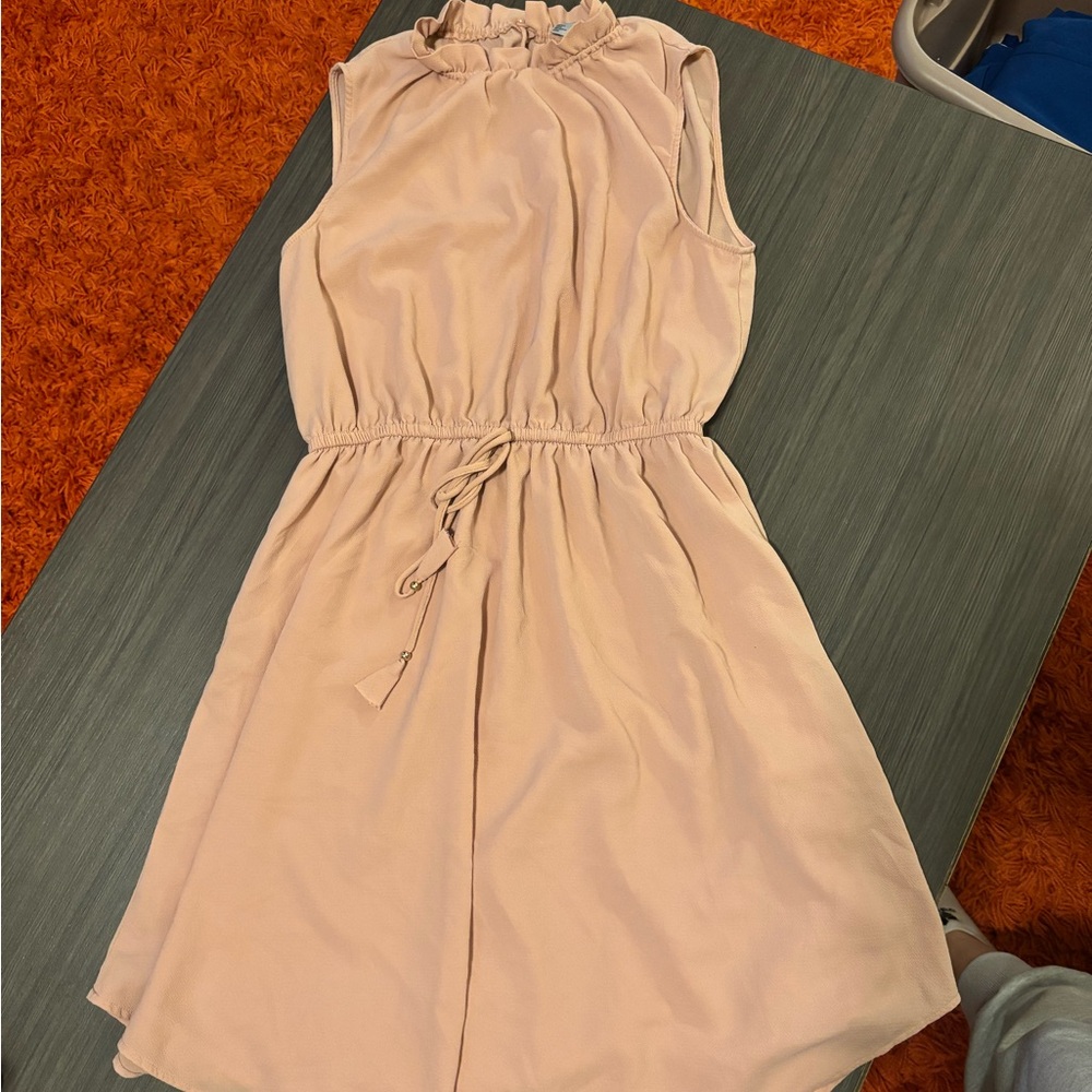 H&M Sleeveless Blush Pink Dress